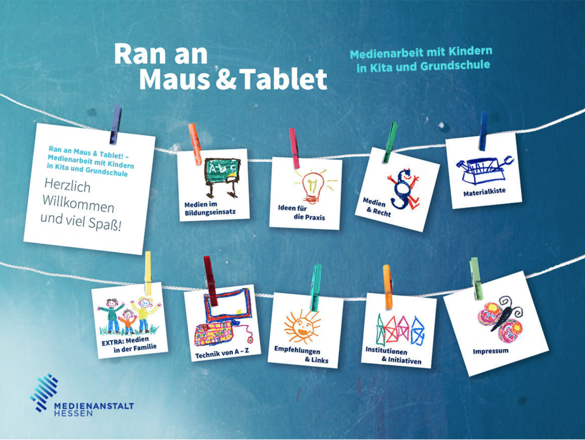 Ran an Maus und Tablet