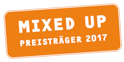 Logo mit Aufschrift: Mixed Up Preisträger 2017